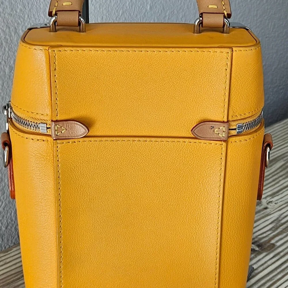 Louis Vuitton #7 Vertical Box Trunk Saffron